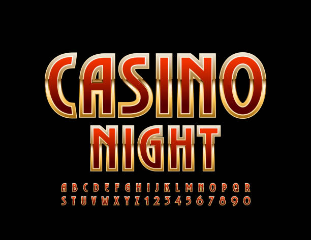 Luxury shiny Font